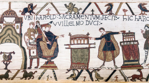 La Tapisserie de Bayeux pourra partir à Londres, le Conseil d’État rejette le recours La Tapisserie de Bayeux pourra partir à Londres, le Conseil d’État rejette le recours