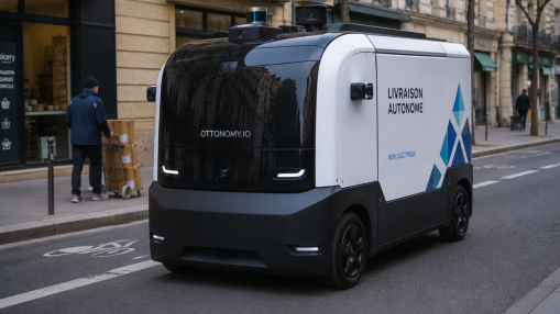 Livraisons : des robots sans conducteur vont pouvoir circuler sur les routes en France Livraisons : des robots sans conducteur vont pouvoir circuler sur les routes en France