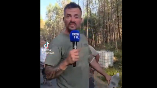 Une vid&eacute;o raciste tourn&eacute;e avec un micro de BFMTV d&eacute;tourne l&rsquo;image de la cha&icirc;ne