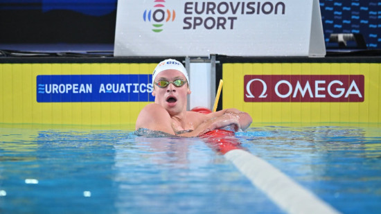 Natation : L&eacute;on Marchand d&eacute;croche enfin son premier titre europ&eacute;en