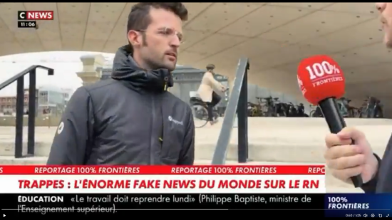 "Sale merde" : un journaliste de Fronti&egrave;res pris &agrave; partie devant les locaux du Monde apr&egrave;s une erreur sur l'attentat de Trappes