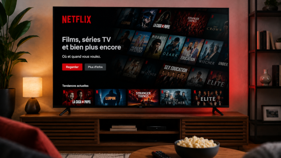 Netflix touch&eacute; par une panne mondiale, des milliers d&rsquo;abonn&eacute;s fran&ccedil;ais priv&eacute;s de leurs programmes