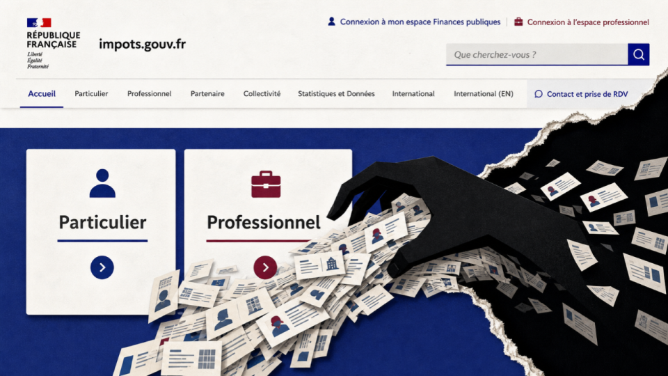 Piratage des imp&ocirc;ts : les donn&eacute;es de centaines de milliers de contribuables potentiellement expos&eacute;es